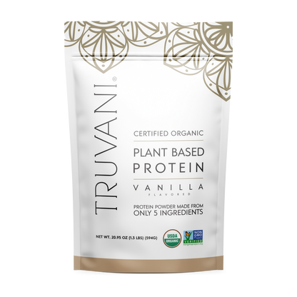 Truvani Organic Plant Based Protein Powder 20 Servings
