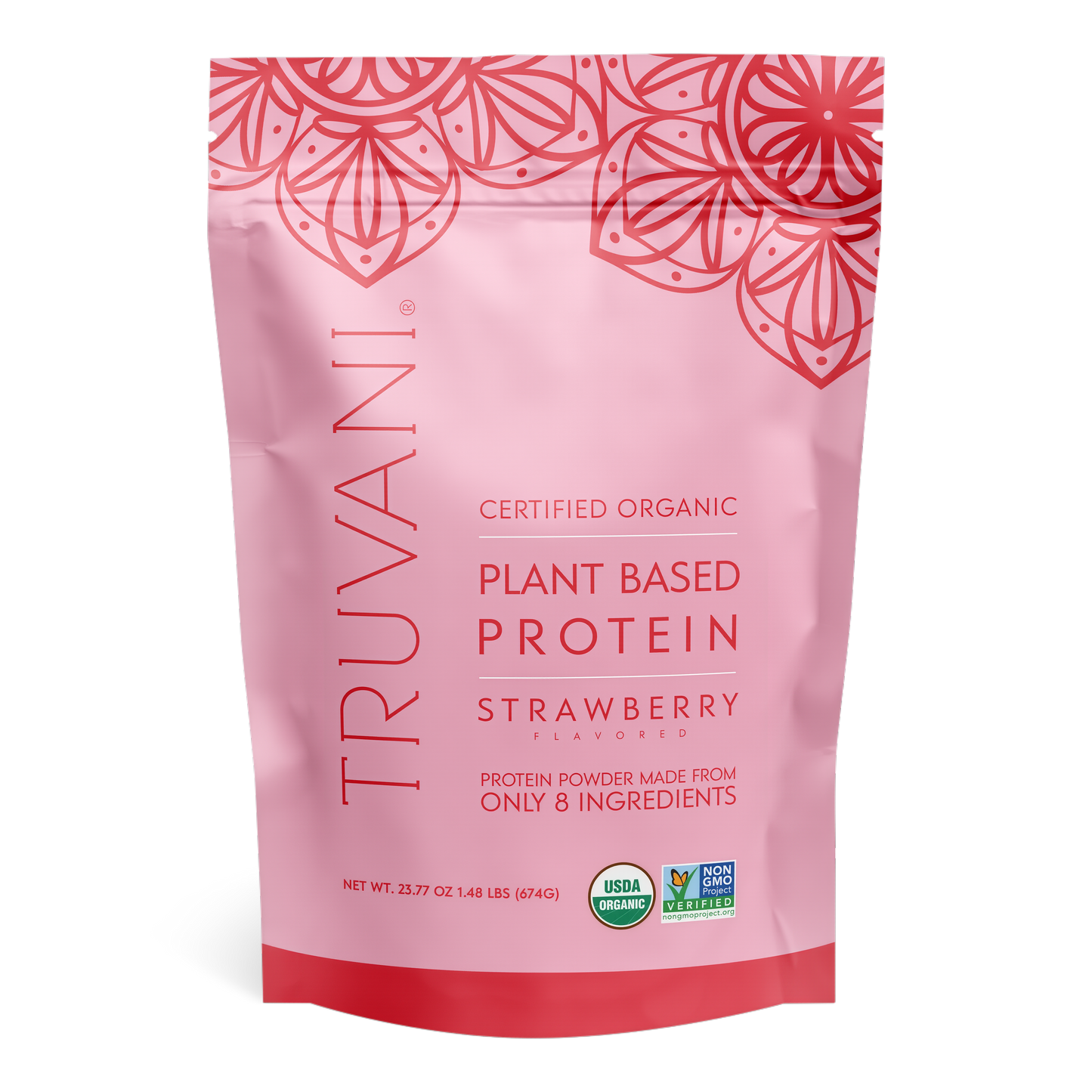 Truvani Organic Plant Based Protein Powder 20 Servings