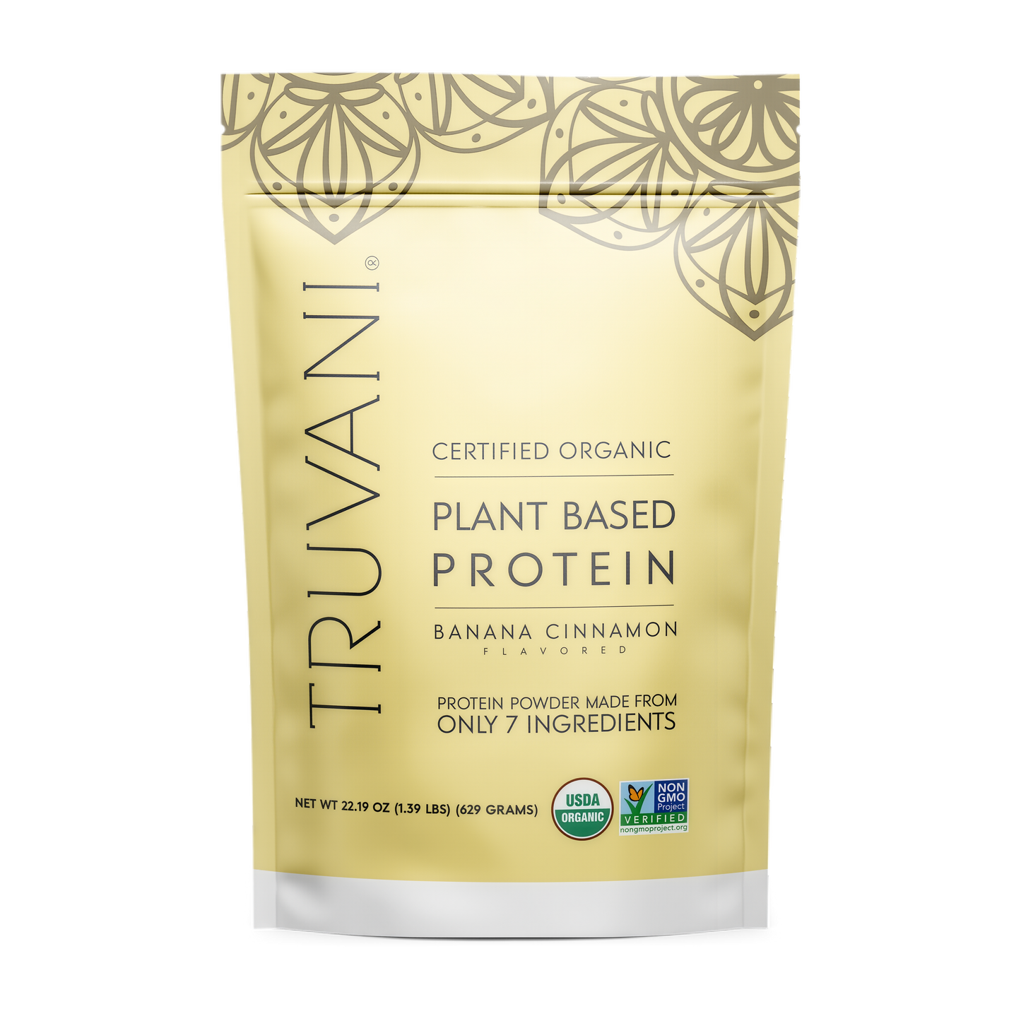 Truvani Organic Plant Based Protein Powder 20 Servings