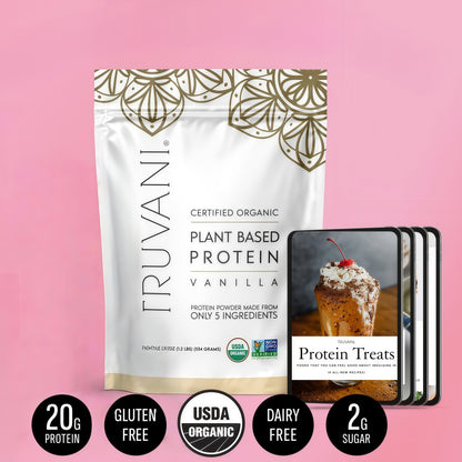 Truvani Organic Plant Based Protein Powder 20 Servings